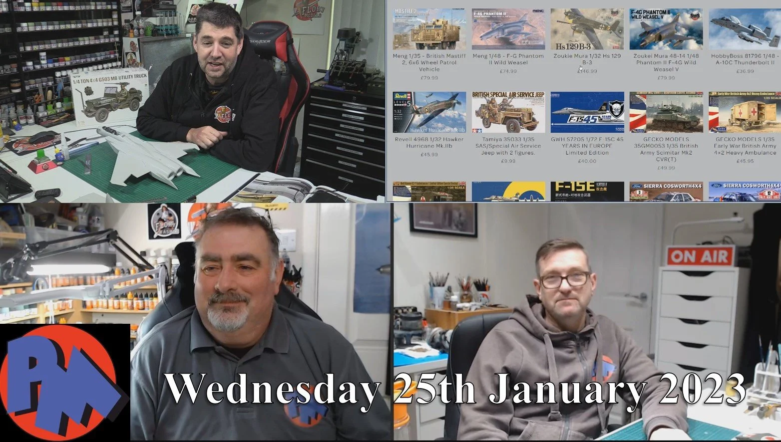 PM Models show 25th January 2023