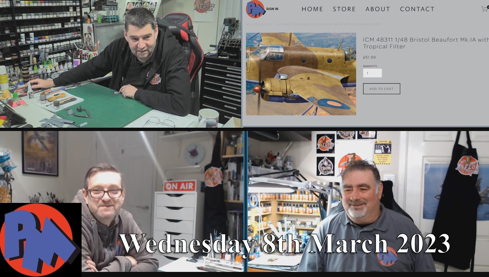 PM Models show 8th March 2023 
