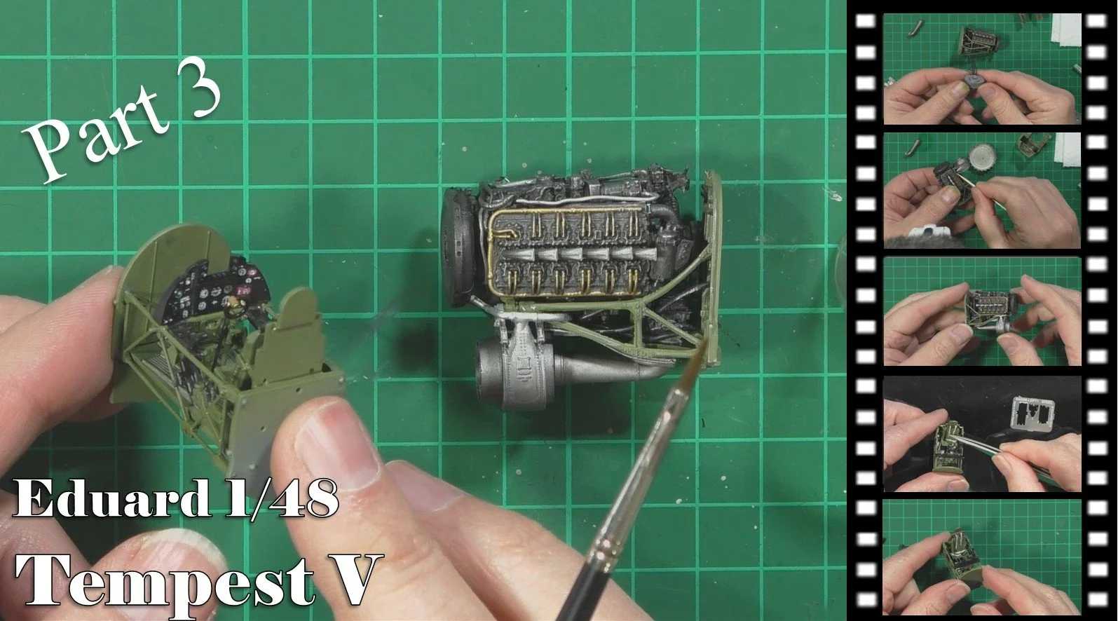 Eduard 1/48 Tempest V Video build Part 3