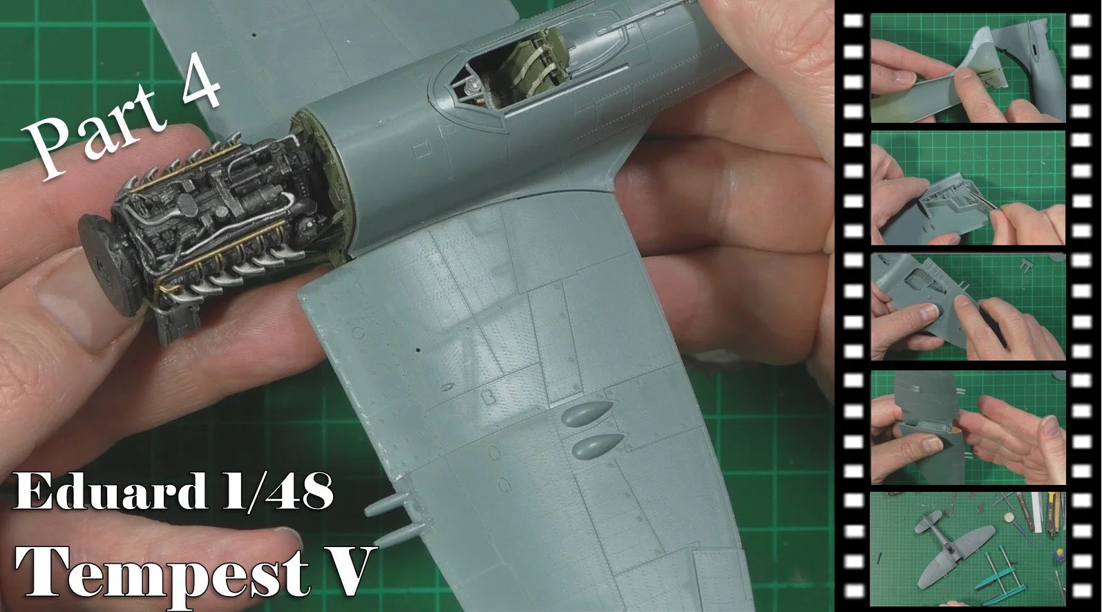 Eduard 1/48 Tempest V Video build Part 4