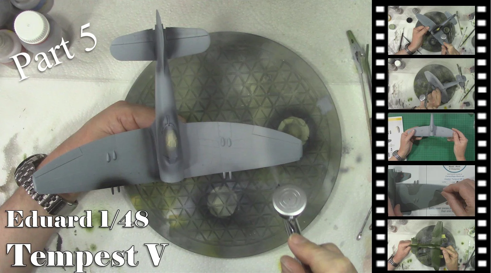 Eduard 1/48 Tempest V Video build Part 5