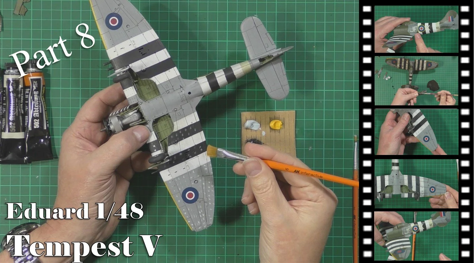 Eduard 1/48 Tempest V Video build Part 8