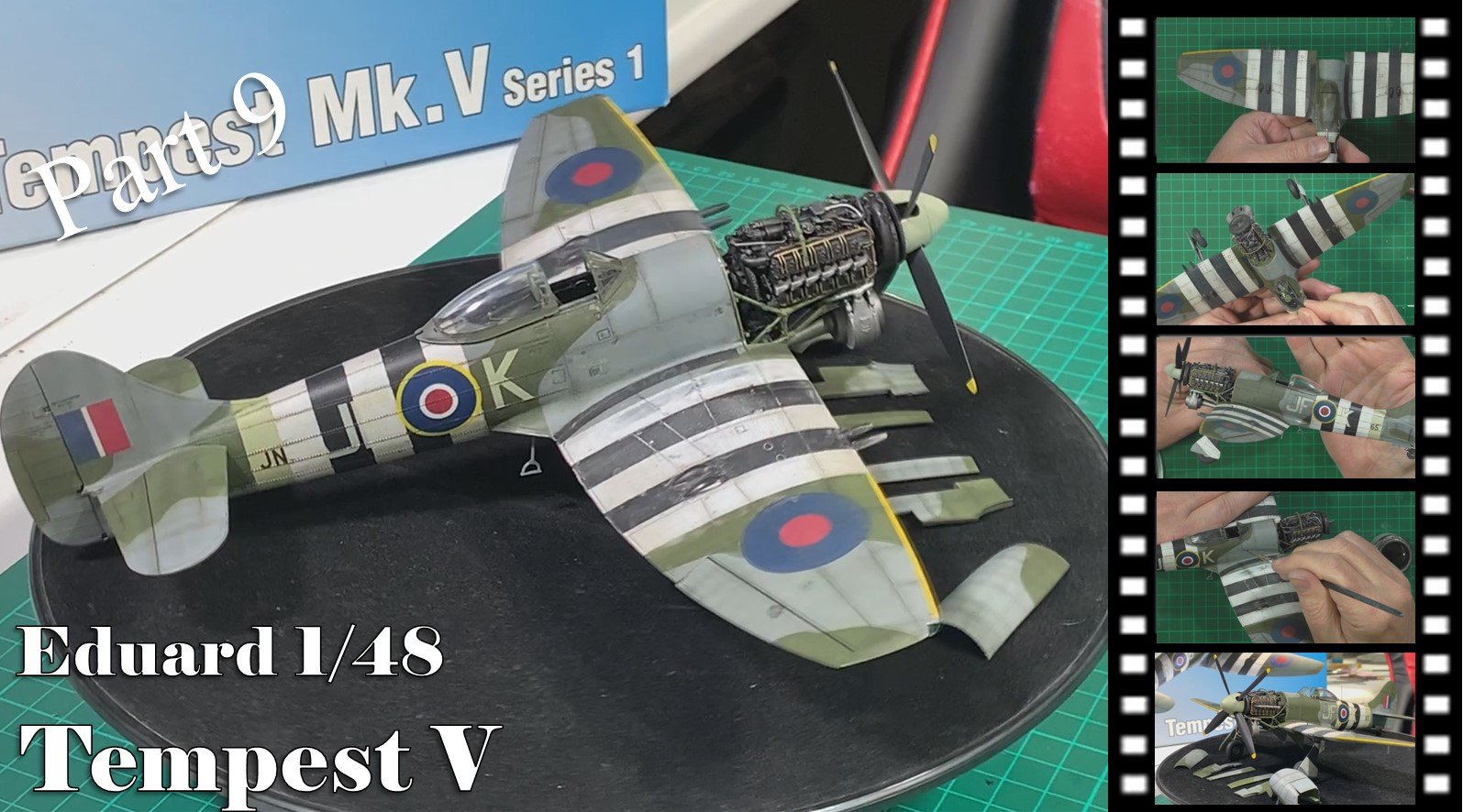 Eduard 1/48 Tempest V Video build Part 9
