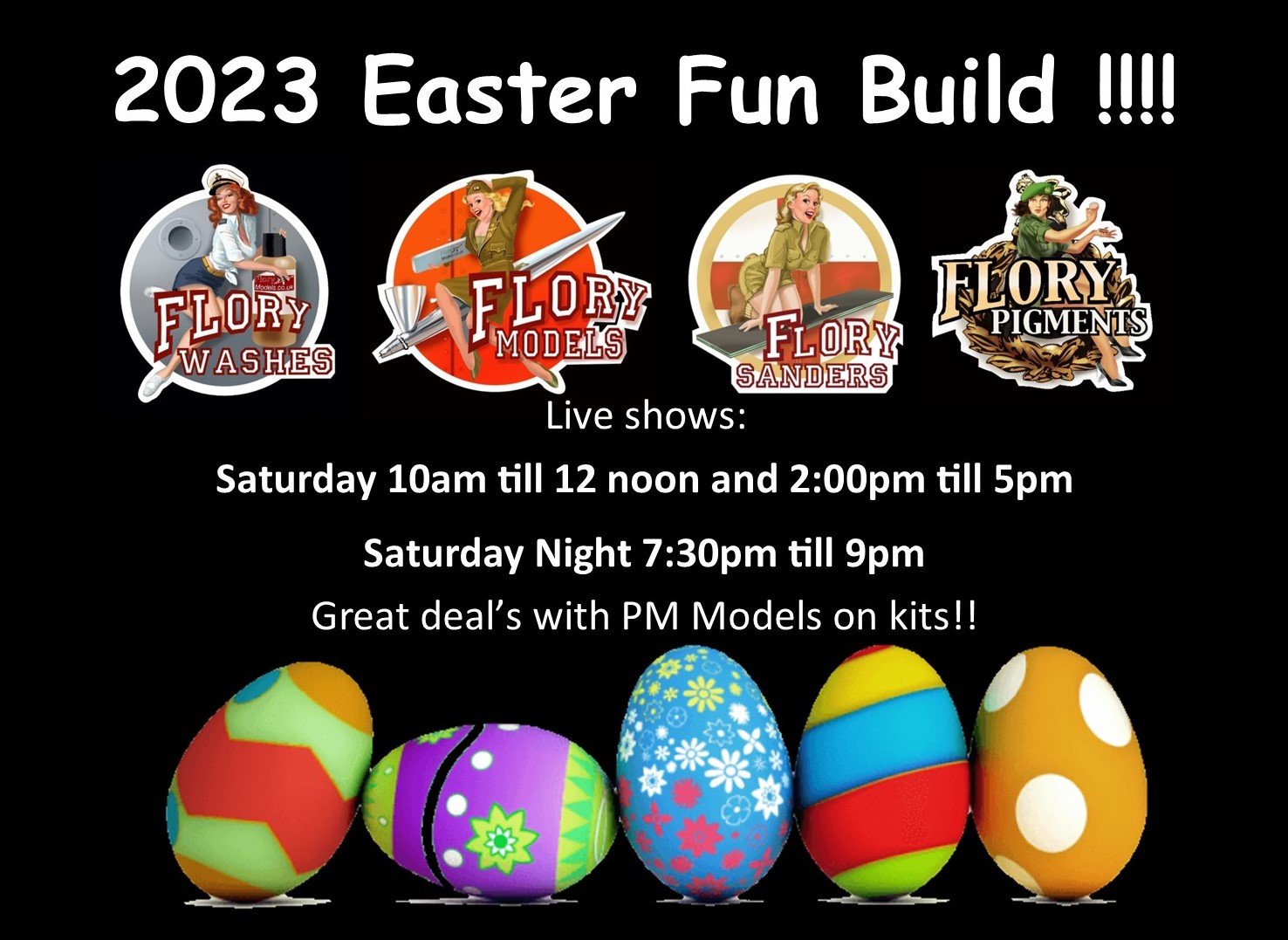 Easter live show  2pm 8th April 2023