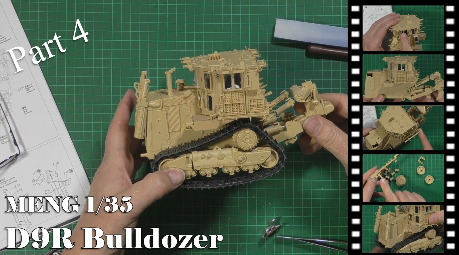 Meng 1/35 D9R Dozer Part 4