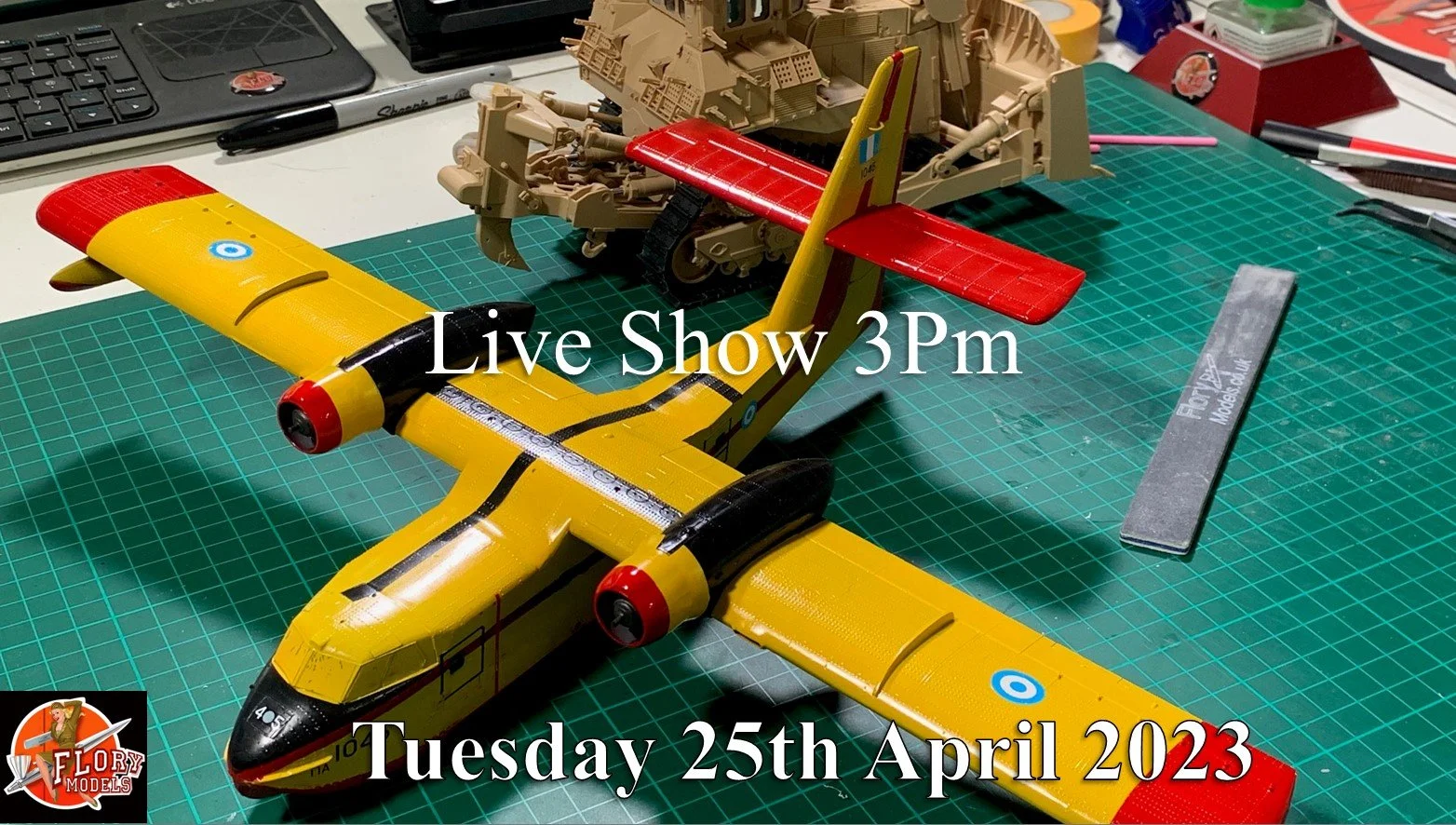 Live show! 3pm 25th April 2023