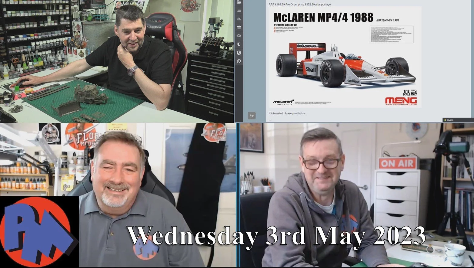 PM Models show 3rd May 2023