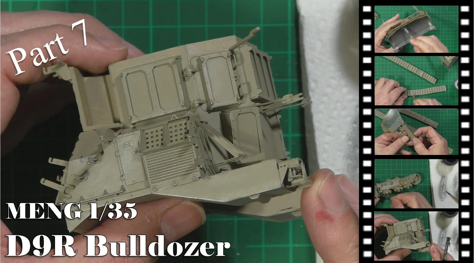Meng 1/35 D9R Dozer Part 7