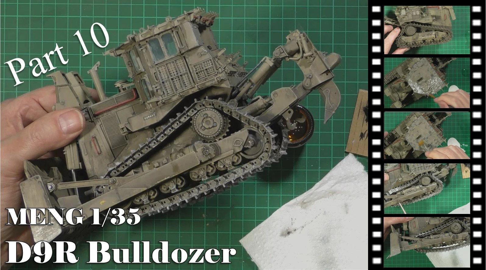 Meng 1/35 D9R Dozer Part 10