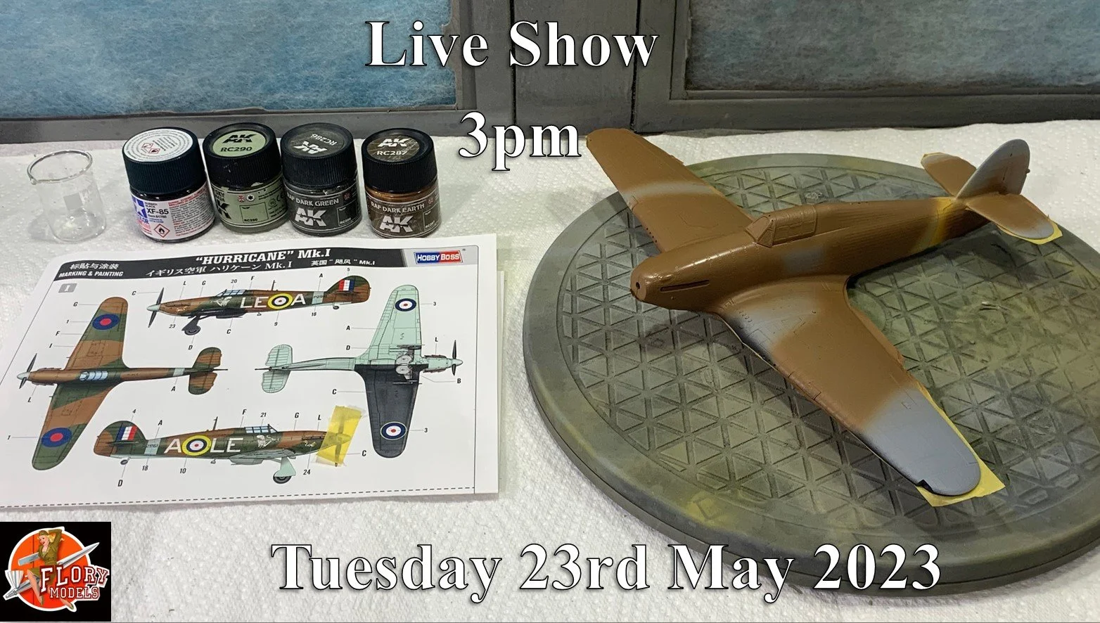 Live show! 3pm 23 May 2023