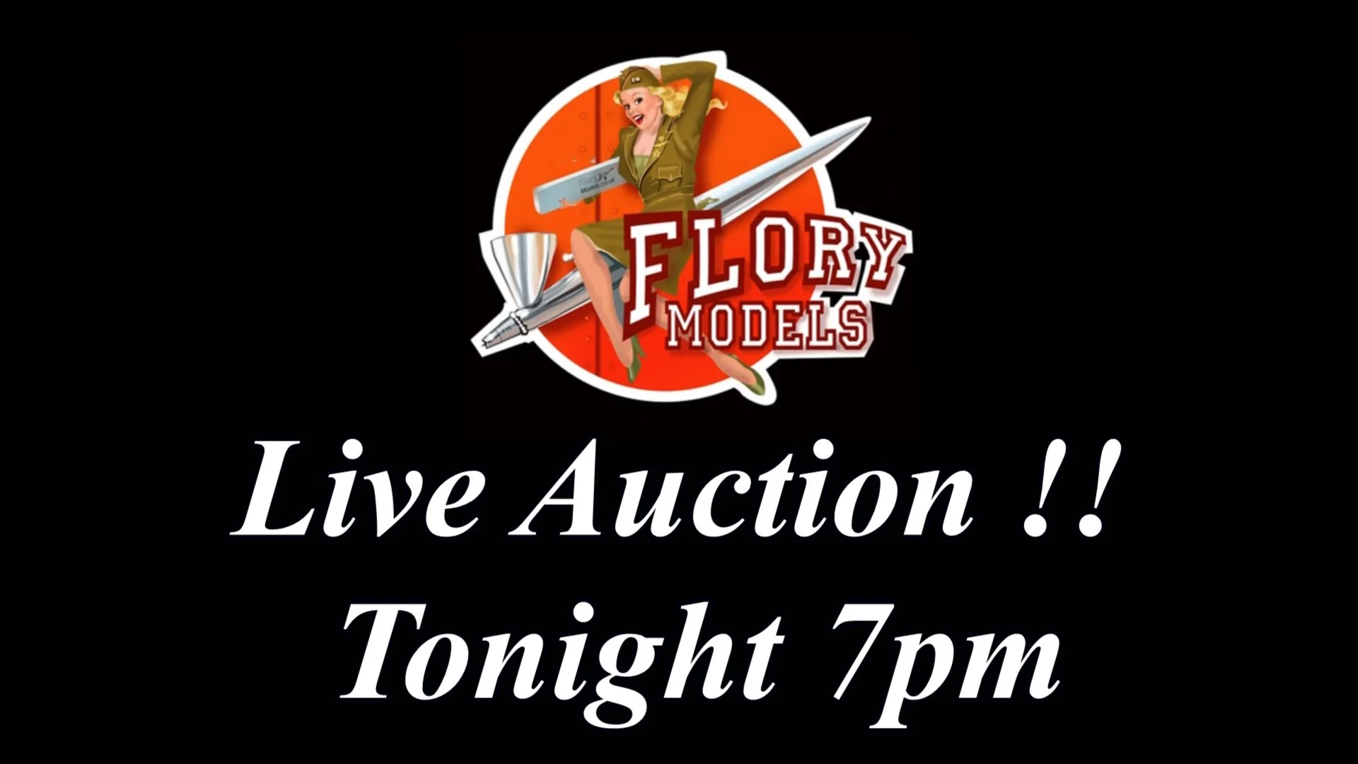 Live Auction Monday 29th May 7pm to 9pm