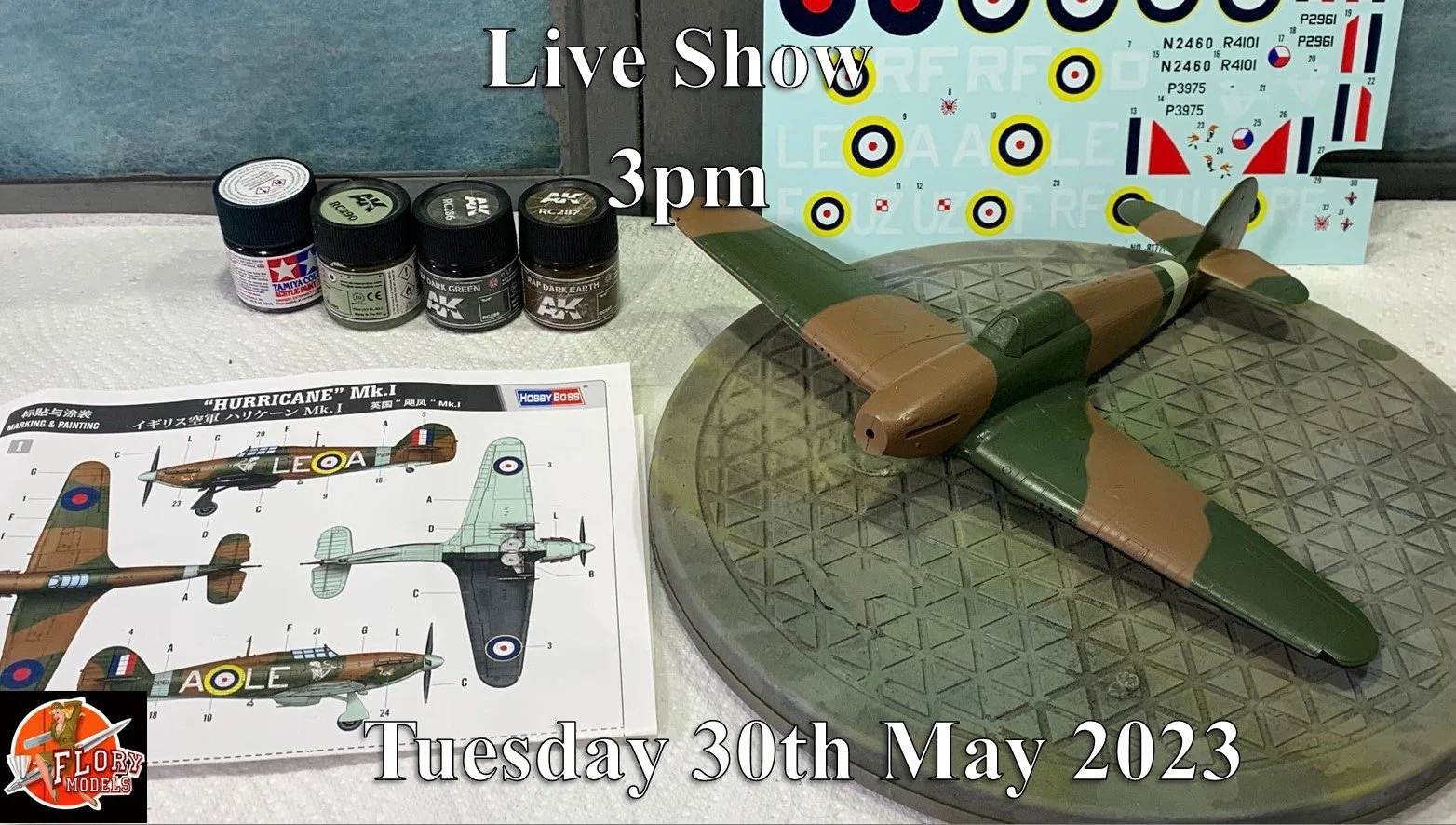 Live show! 3pm 30th May 2023