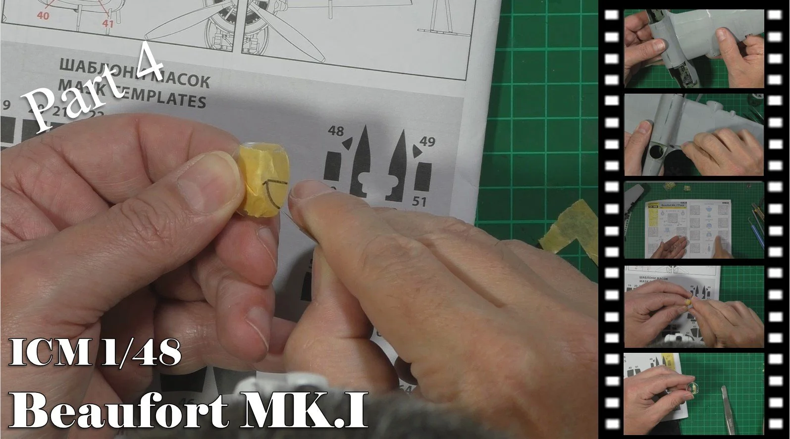  ICM 1/48 Beaufort Mk.I Video build