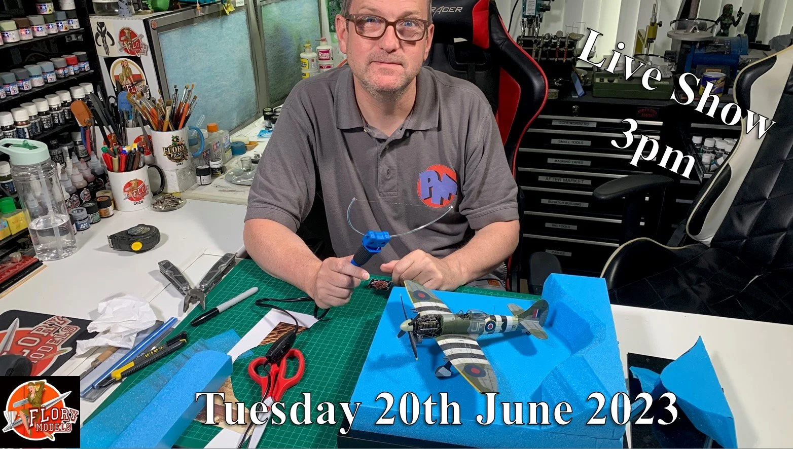 Live show! 3pm 20th June 2023