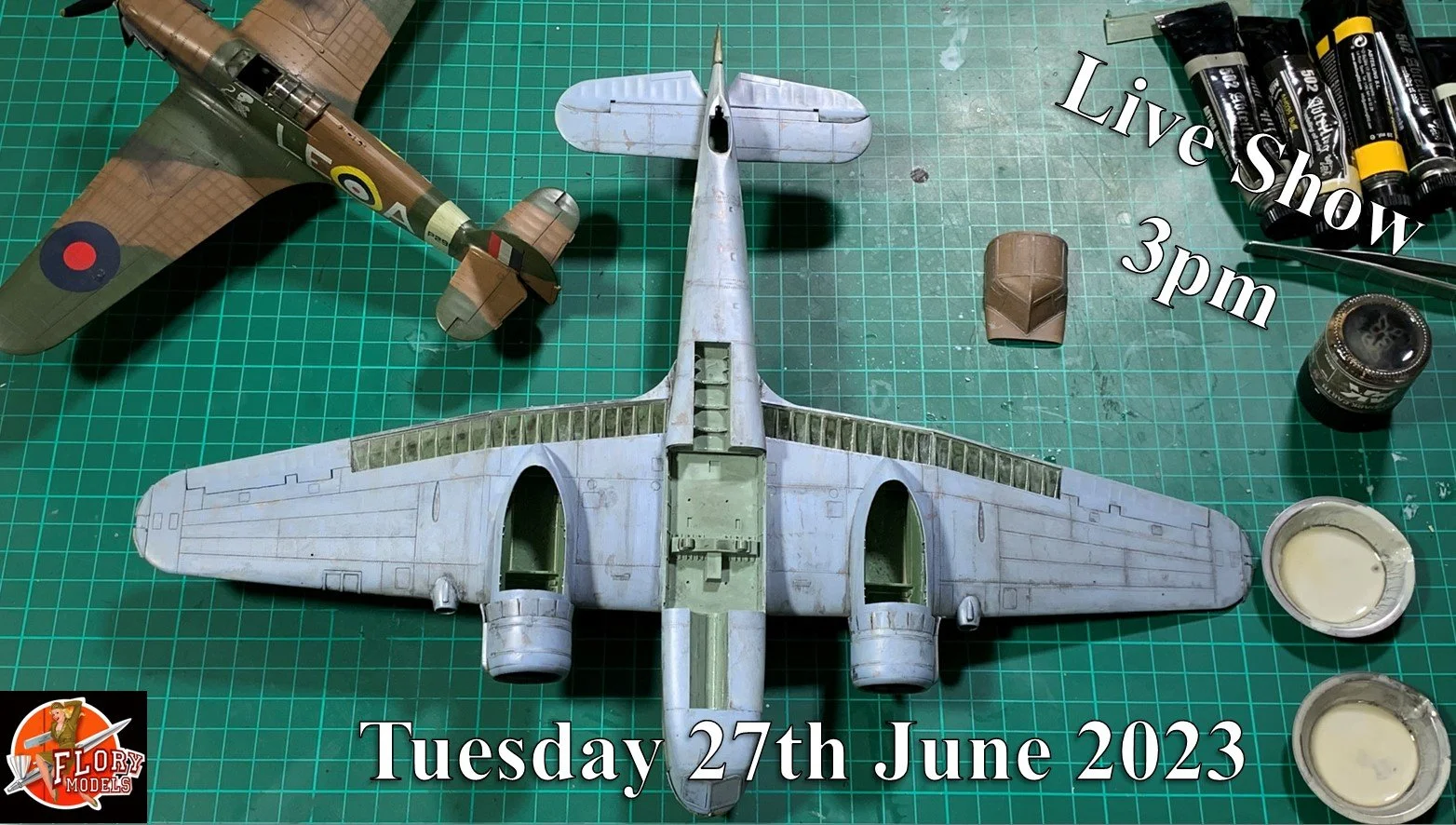 Live show! 3pm 27th June 2023