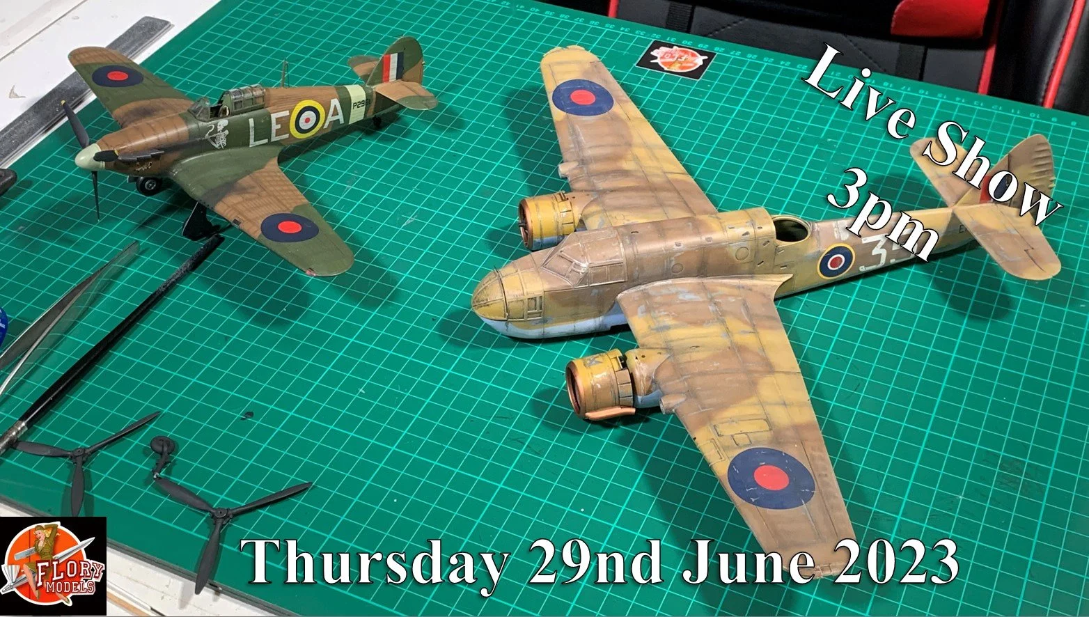 Live show! 3pm 29th June 2023