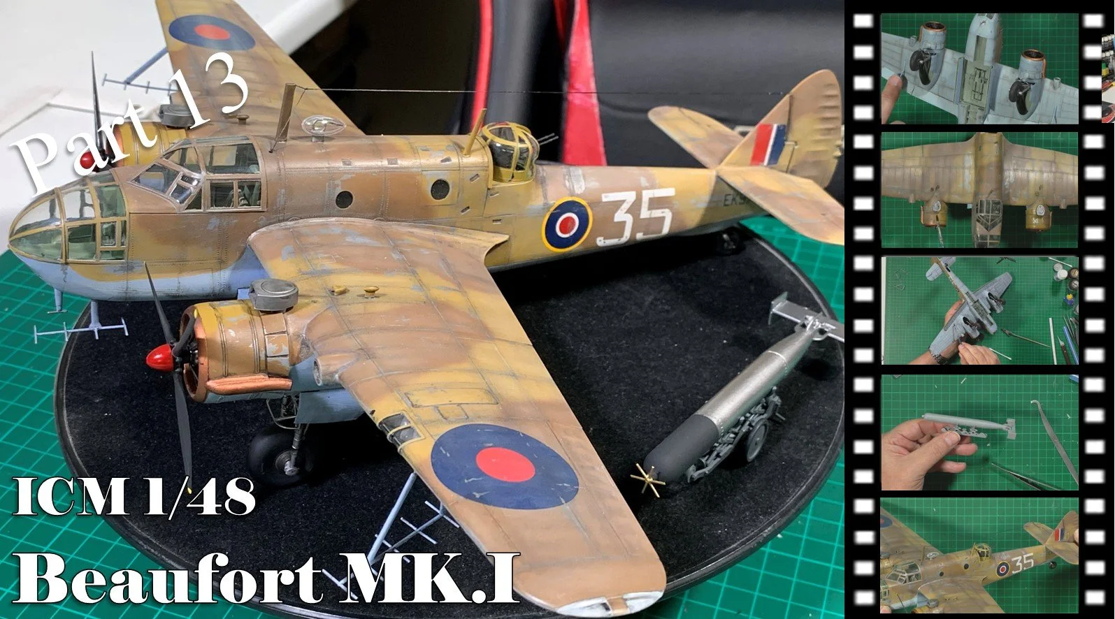ICM 1/48 Beaufort MK.I Part 13