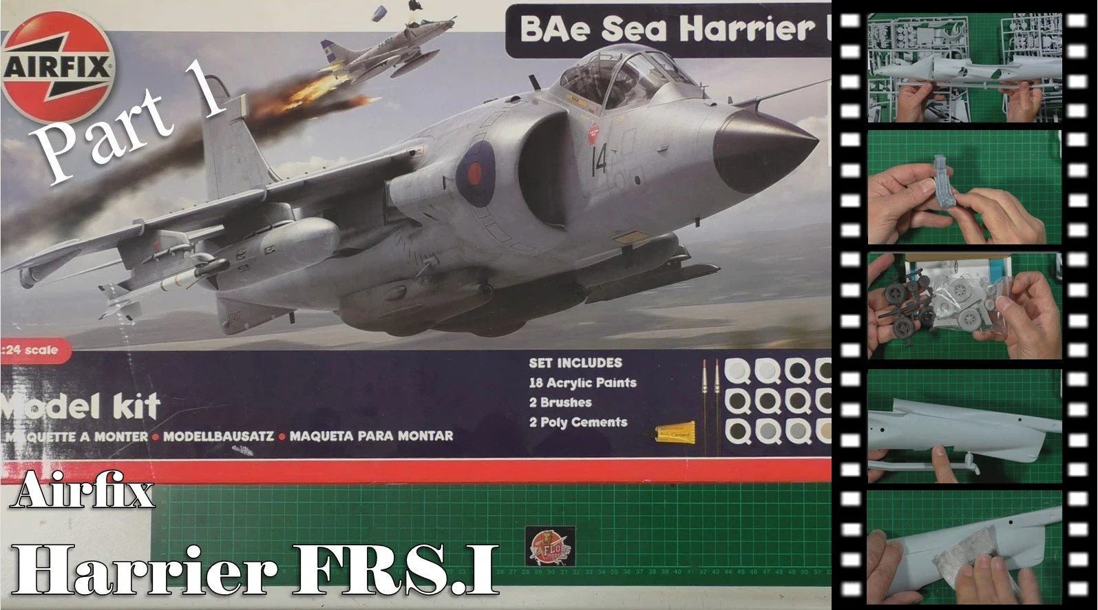 Airfix 1/24 Sea Harrier FRS.1 Part 1