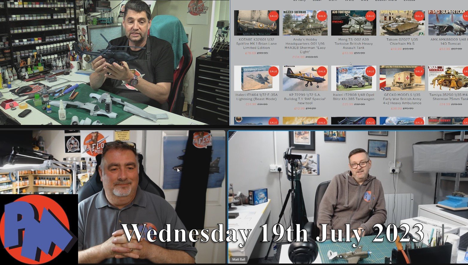 PM Models show 19th July 2023