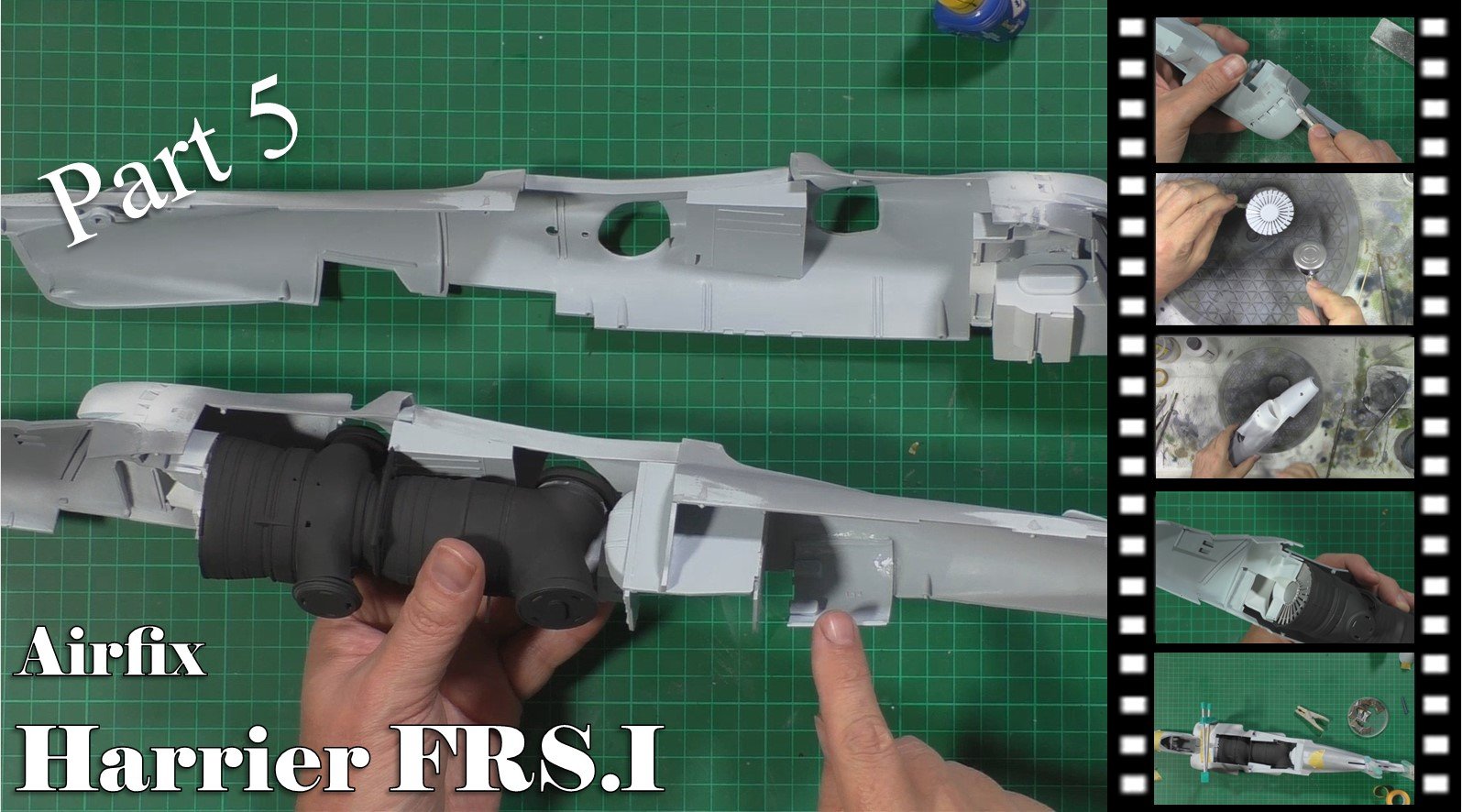 Airfix 1/24 Harrier FRS.1 Part 5