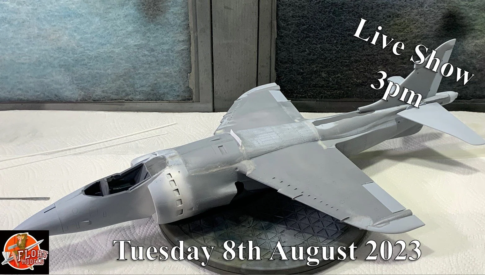 Live show! 3pm 8th August 2023
