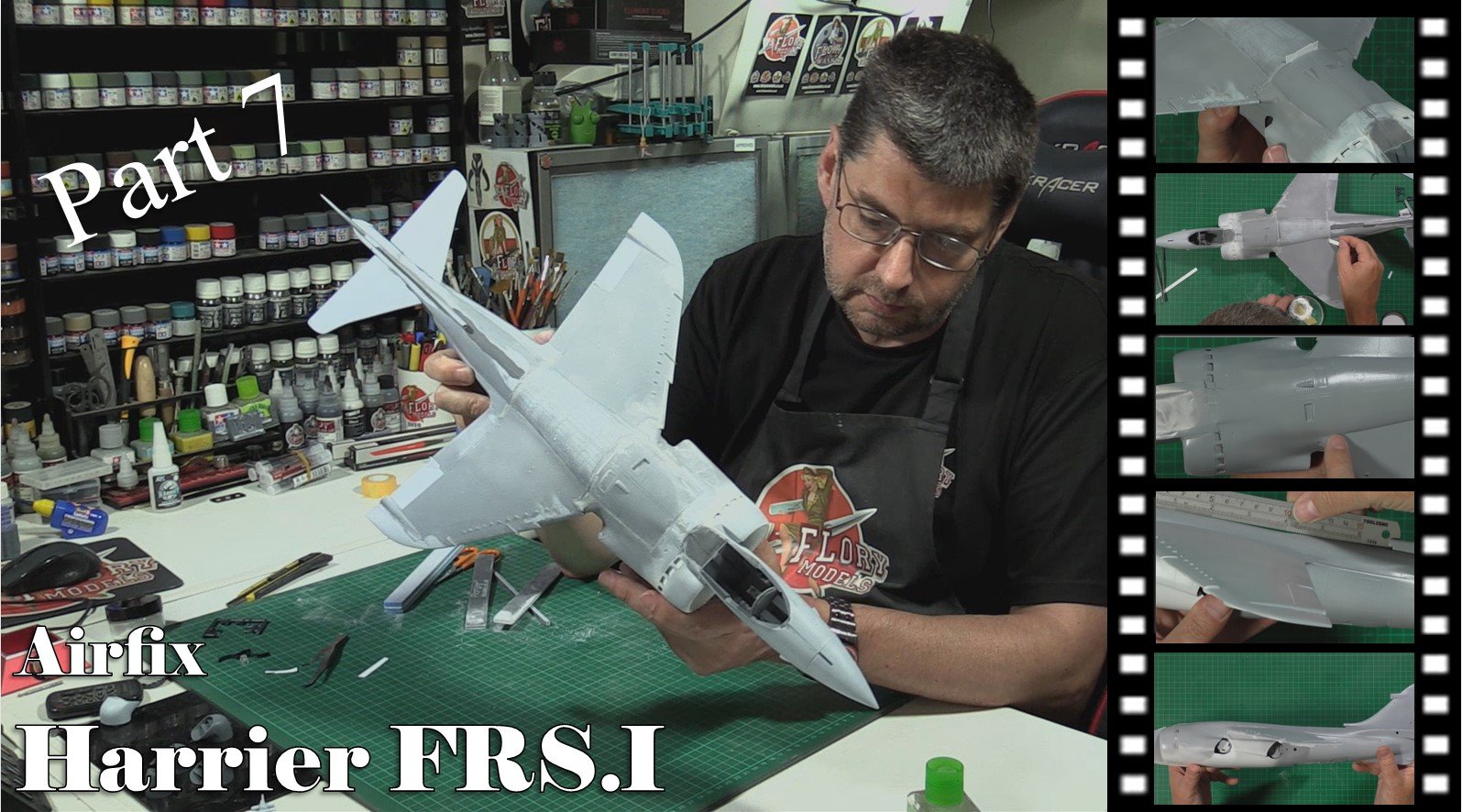 Airfix 1/24 Harrier FRS.1 Part 7