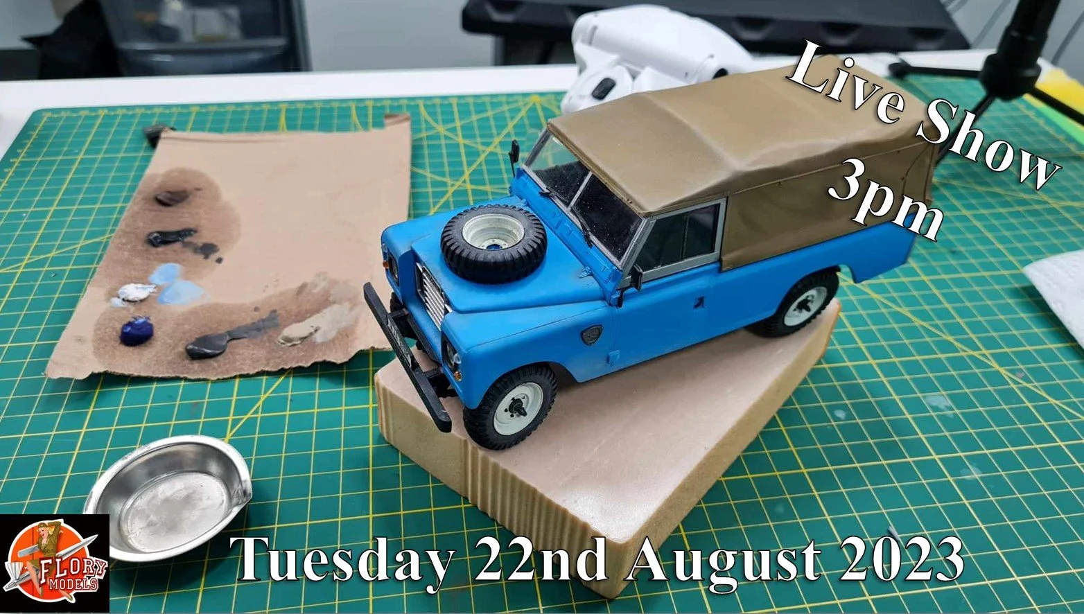 Live show! 3pm 22nd August 2023