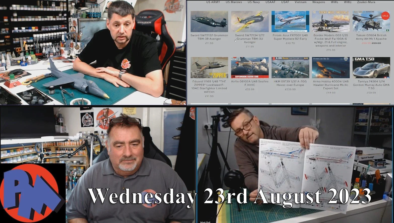 PM Models show 23rd August 2023