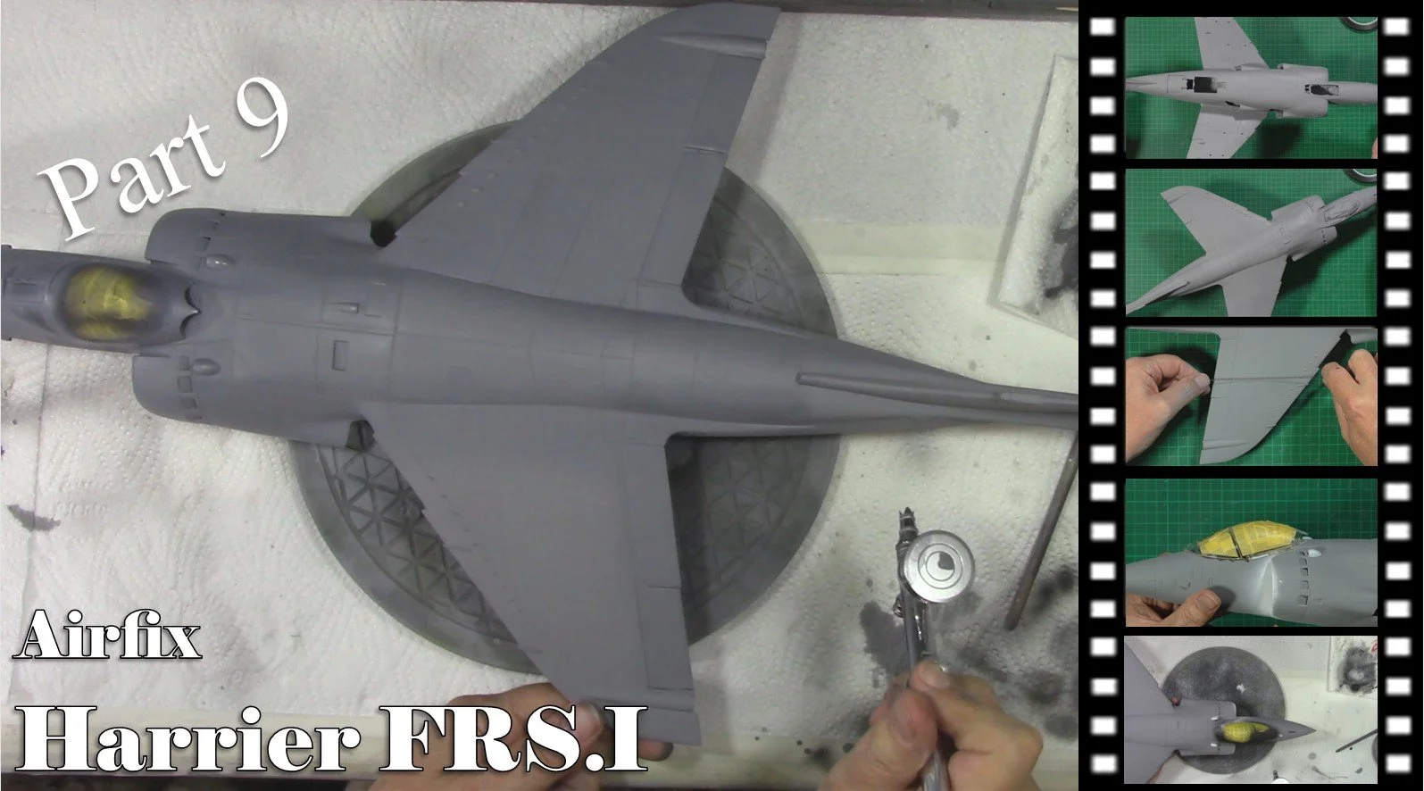 Airfix 1/24 Harrier FRS.1 Part 9