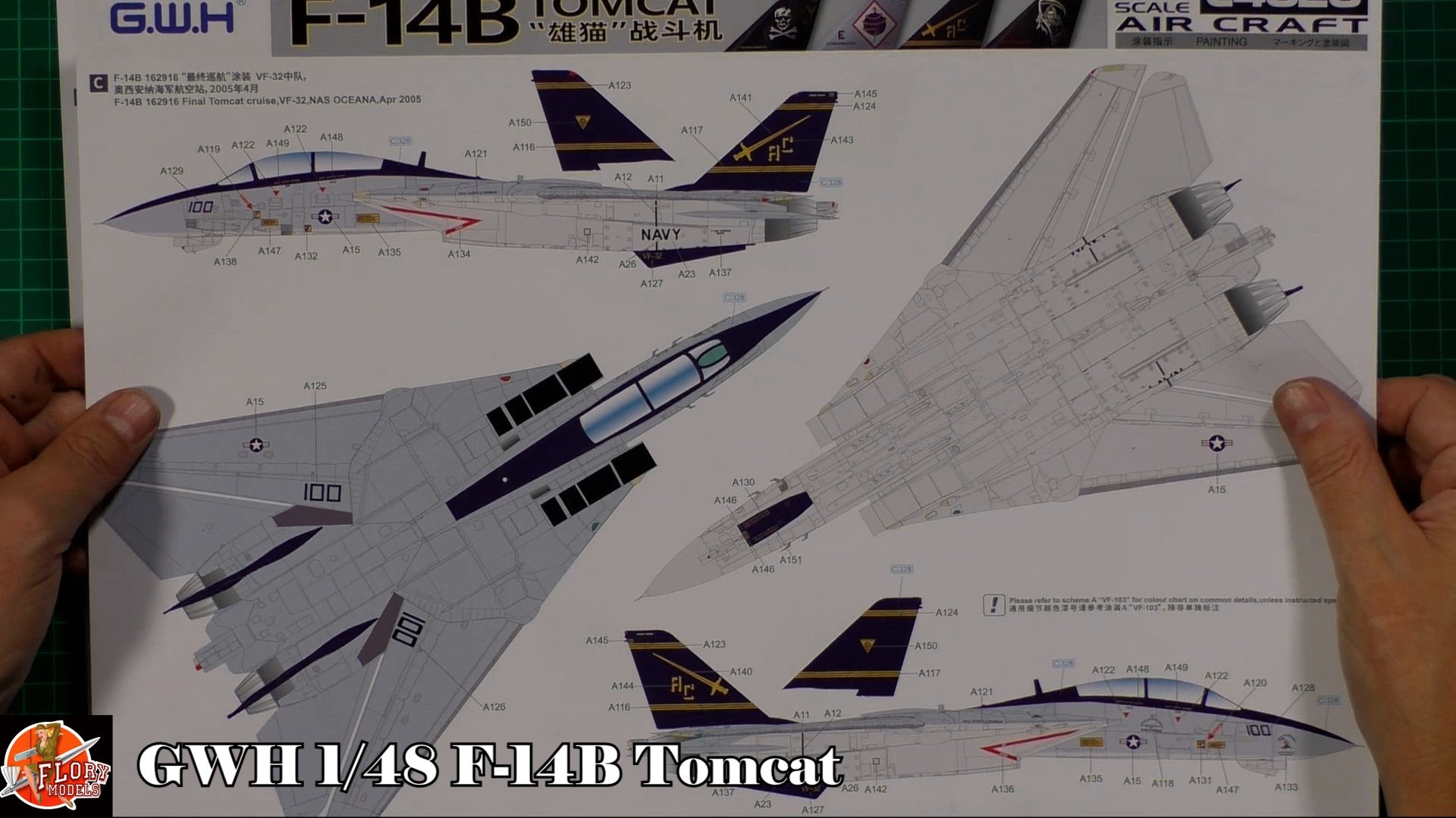 GWH 1/48 F-14B Tomcat Review — Flory Models