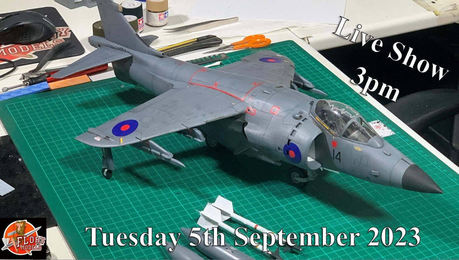 Live show! 3pm 5th September 2023