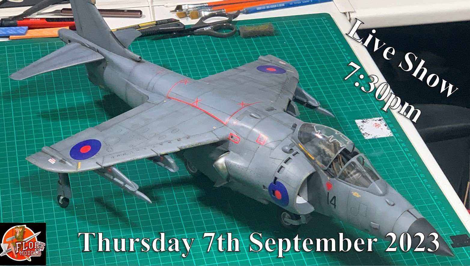 Live show! 7:30pm 7th September 2023 