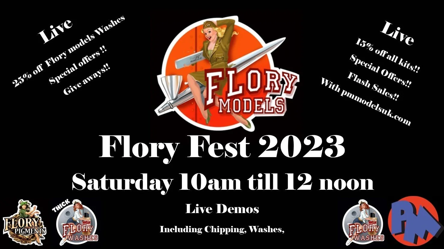 Flory Fest 2023 Live show! 10am 23rd September 2023