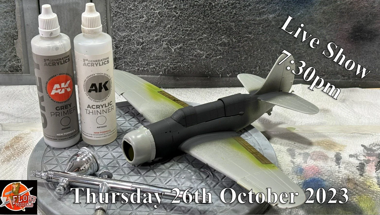 Live show! 7:30pm 26th October 2023