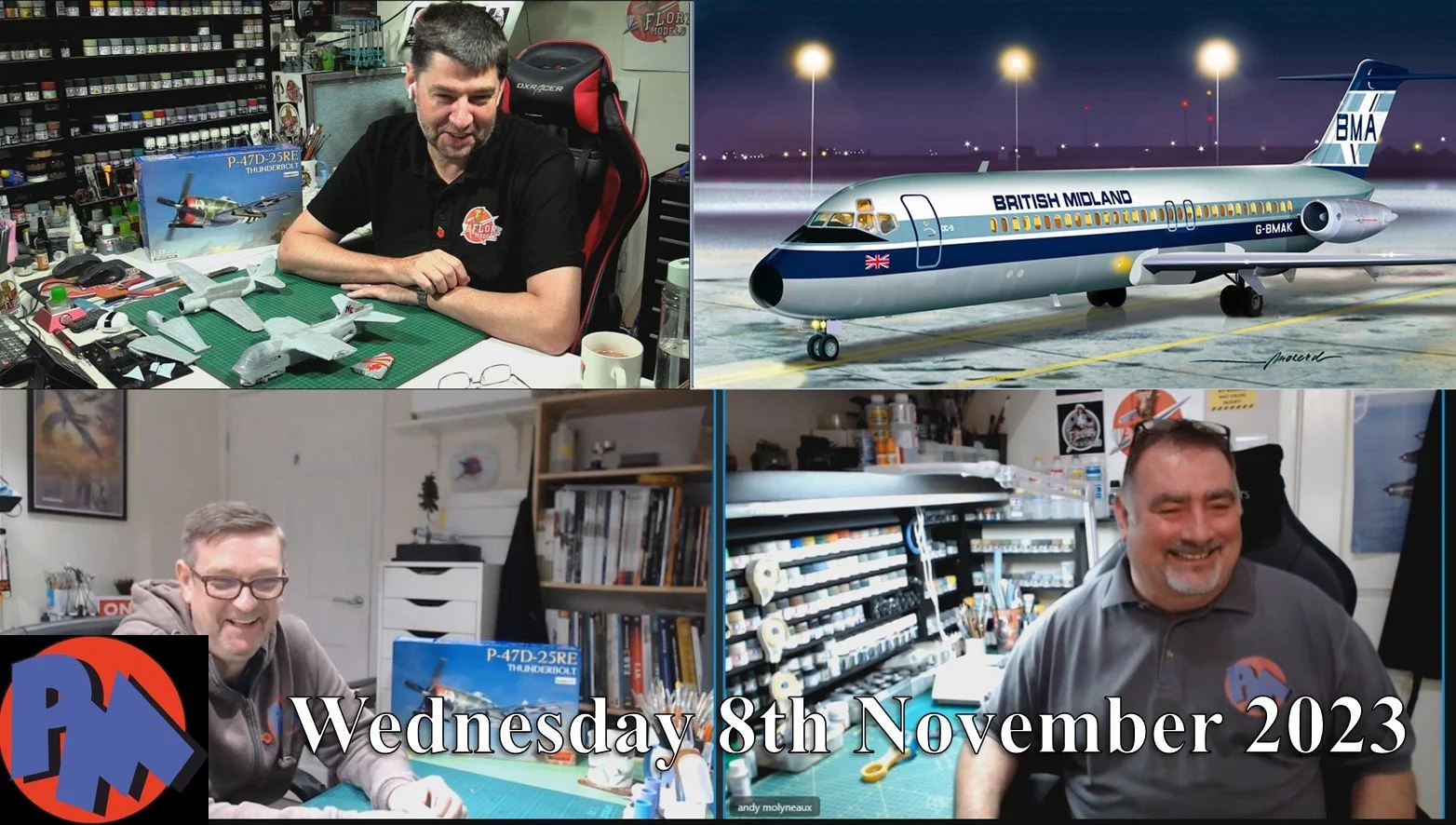 PM Models show 8th November 2023