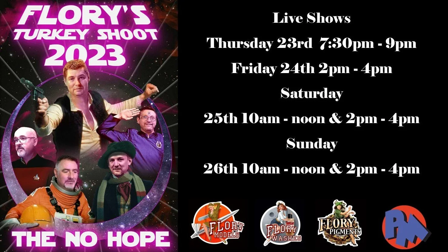 Turkey Shoot Live show! 2pm 24th November 2023