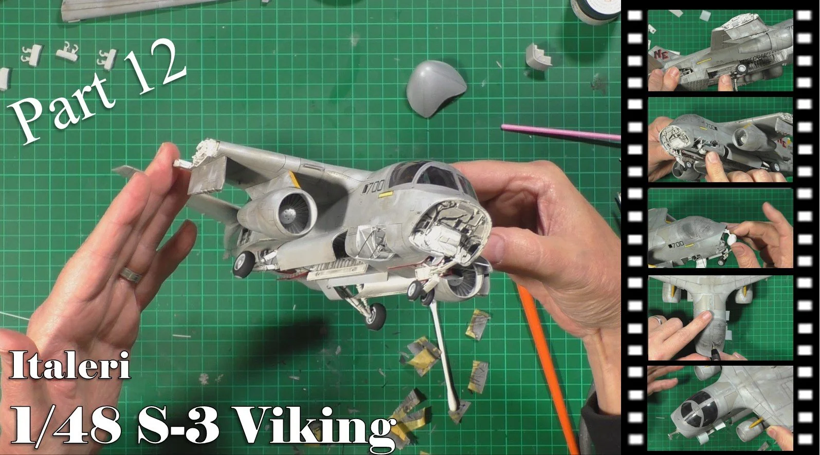 Italeri 1/48 S3 Viking Part 12