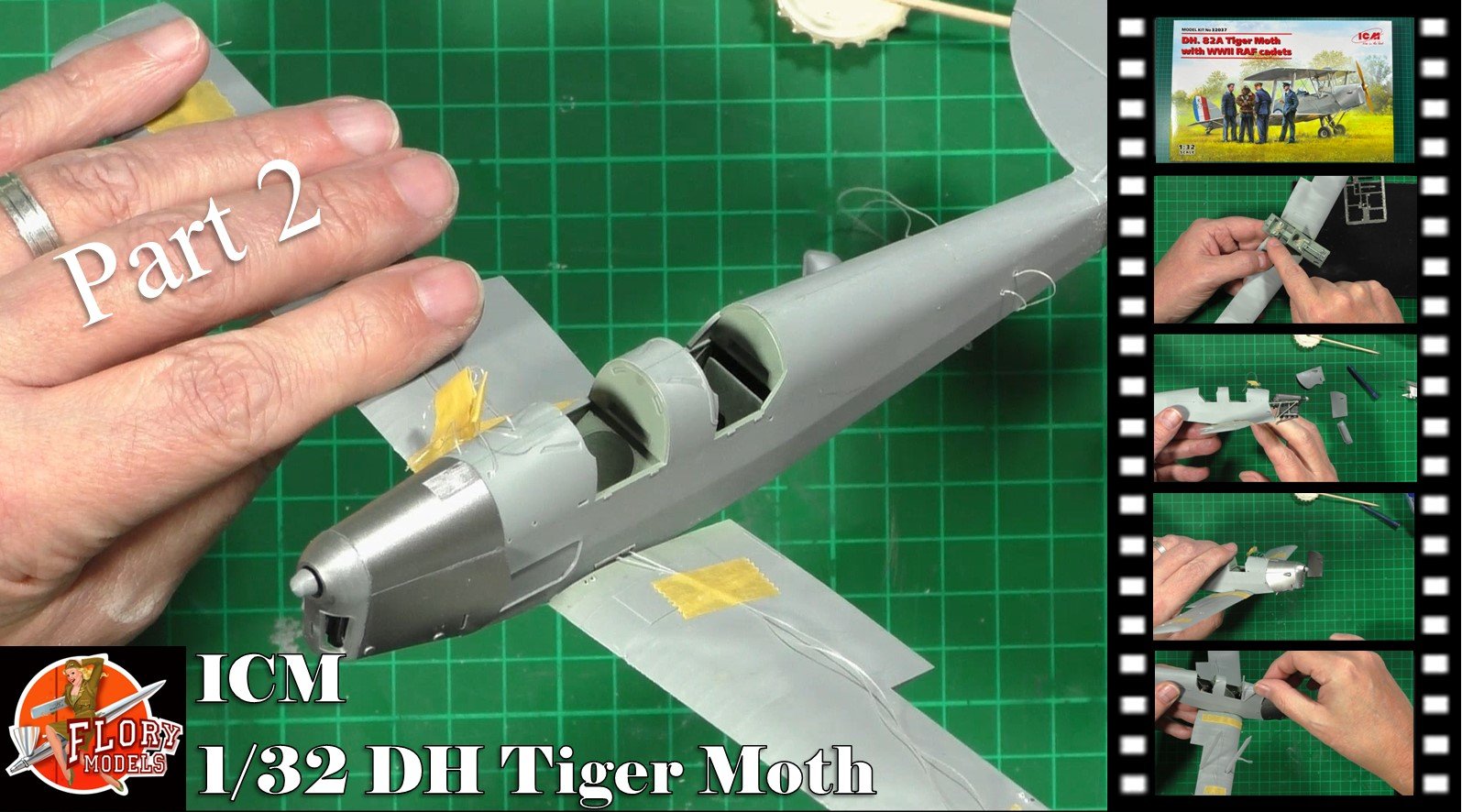 ICM 1/32 DH Tiger moth Part 2