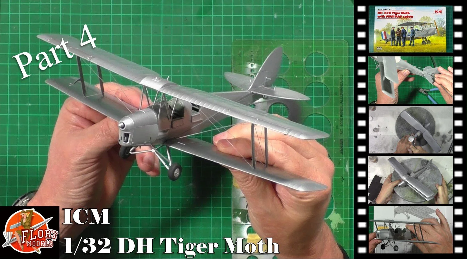 ICM 1/32 DH Tiger Moth Part 4
