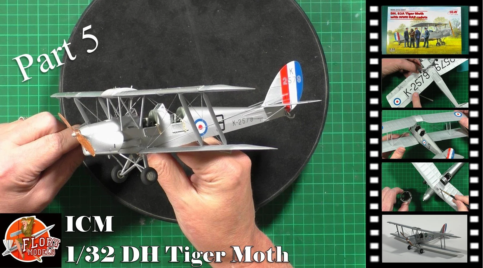 ICM 1/32 DH Tiger Moth Part 5