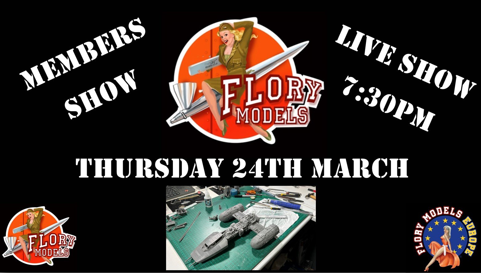 Members Live Show 7:30pm 14th March 2024