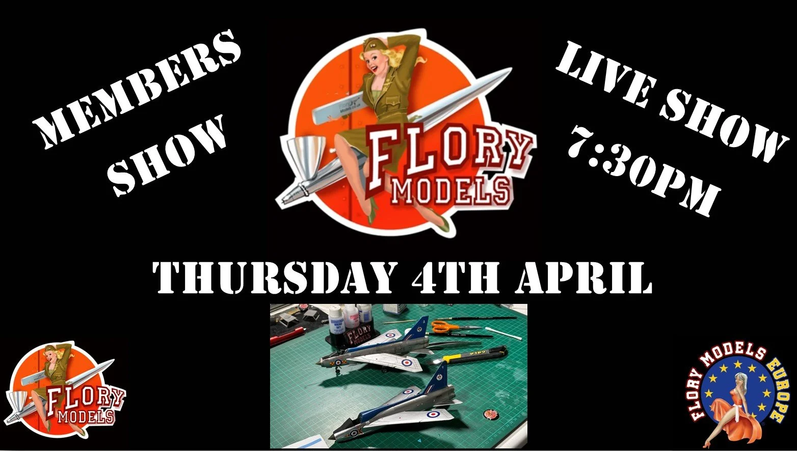 Members Live Show 7:30pm 14th March 2024