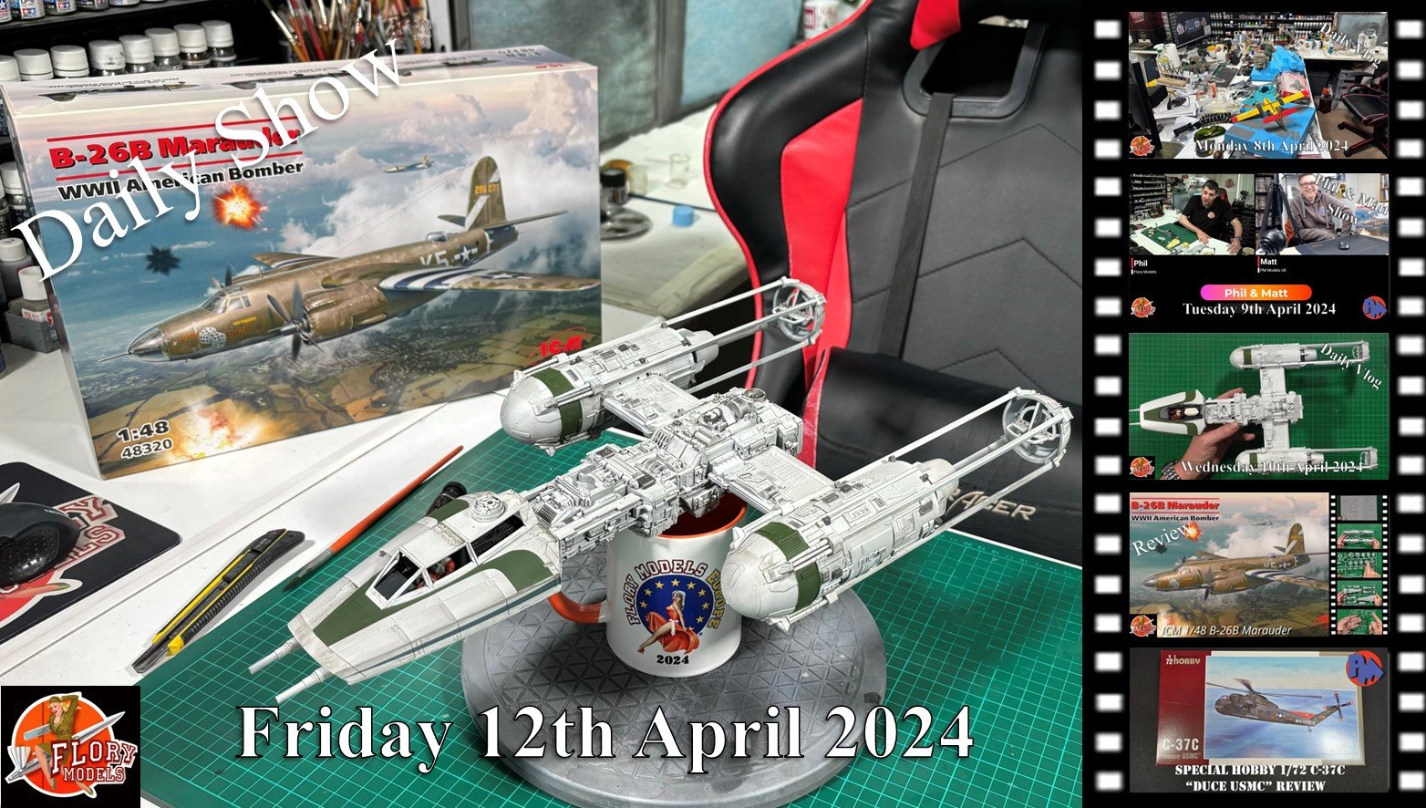 Friday Round up show 12th April 2024