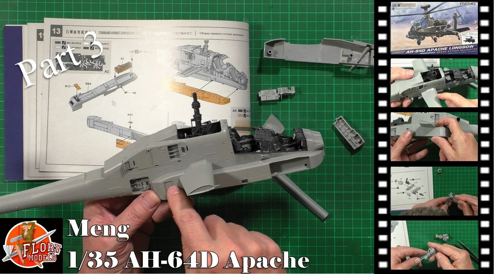 Meng 1/35 AH-64D Apache Part 3