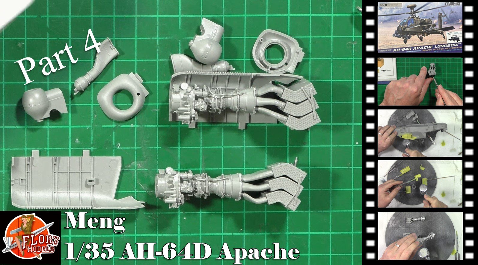 Meng 1/35 AH-64D Apache Part 4