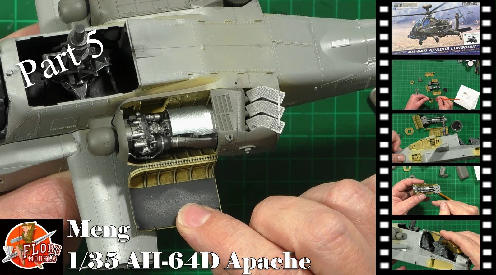 Meng 1/35 AH 64D Apache Part 5