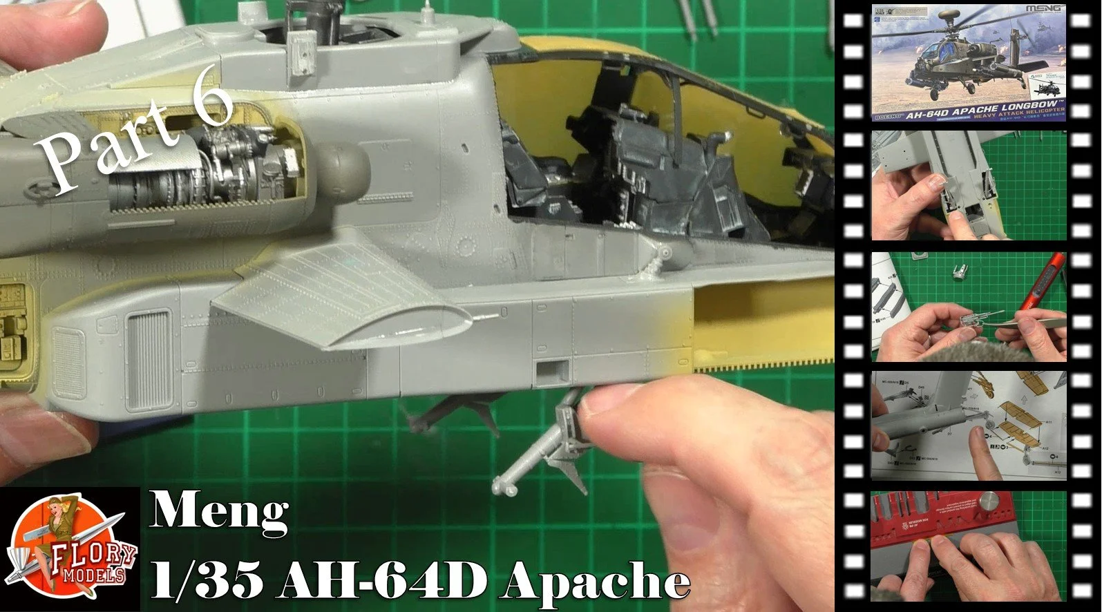 Meng 1/35 AH 64D Apache Part 6