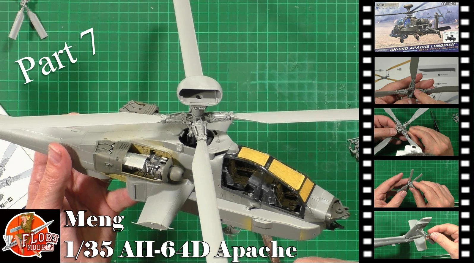Meng 1/35 AH-64D Apache Part 7