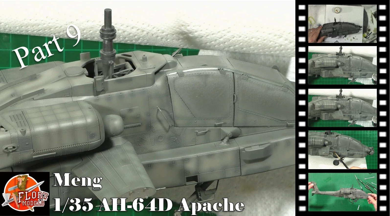 Meng 1/35 AH-64D Apache Part 9
