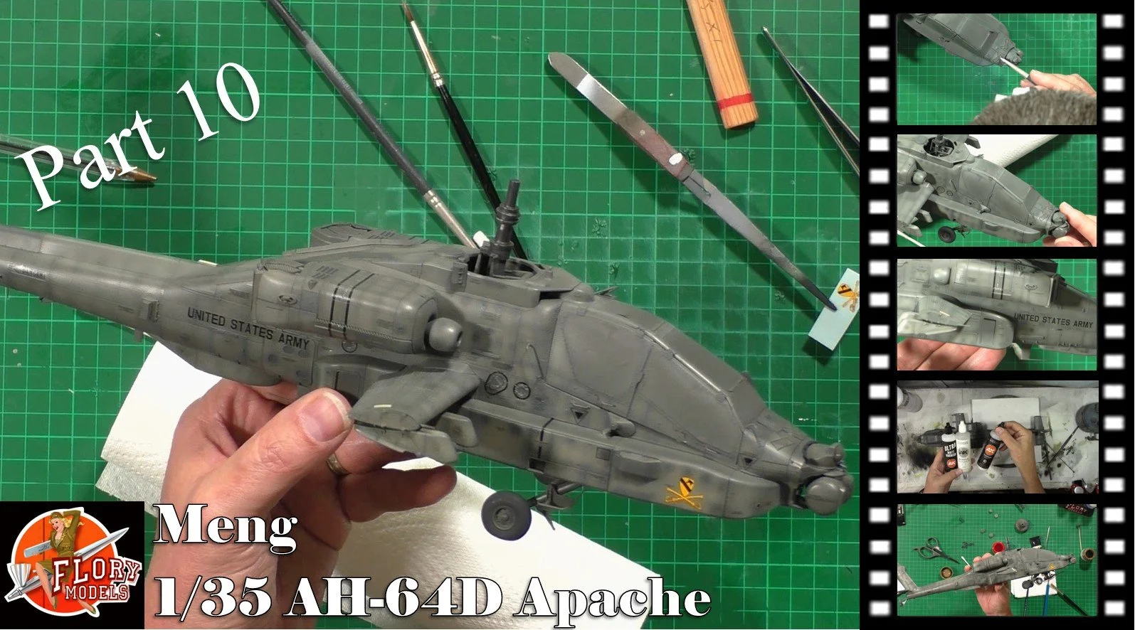 Meng 1/35 AH-64D Apache Part 10